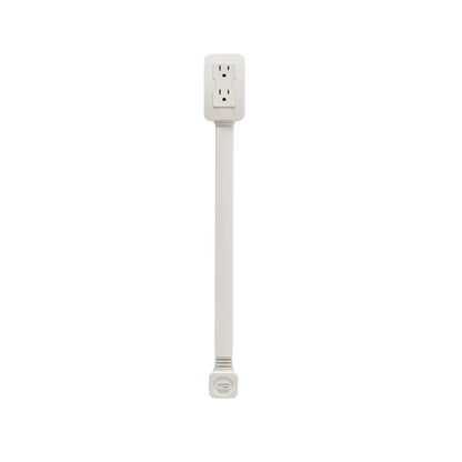 Electrical Outlet Extender Access Hard-to-Reach Outlets Power Socket 2 AC USB-A USB-C Wall Charger